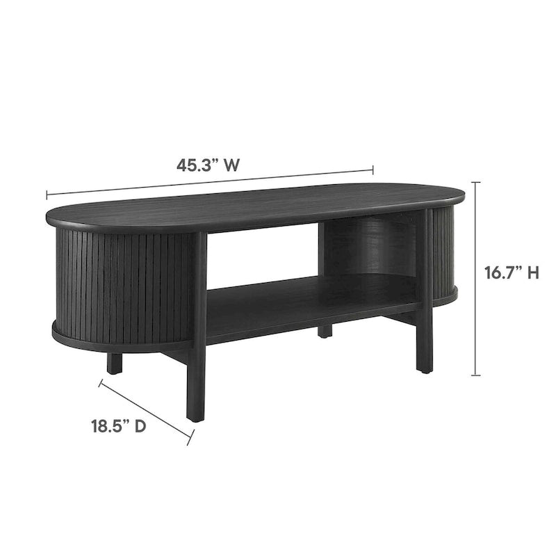 Table basse moderne de style médiéval