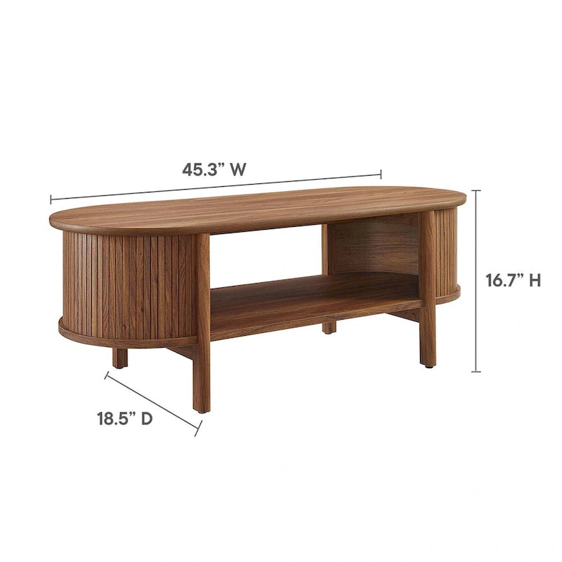 Table basse moderne de style médiéval