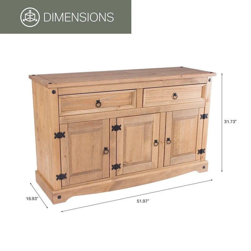 Buffet en bois pour la maison et le bureau