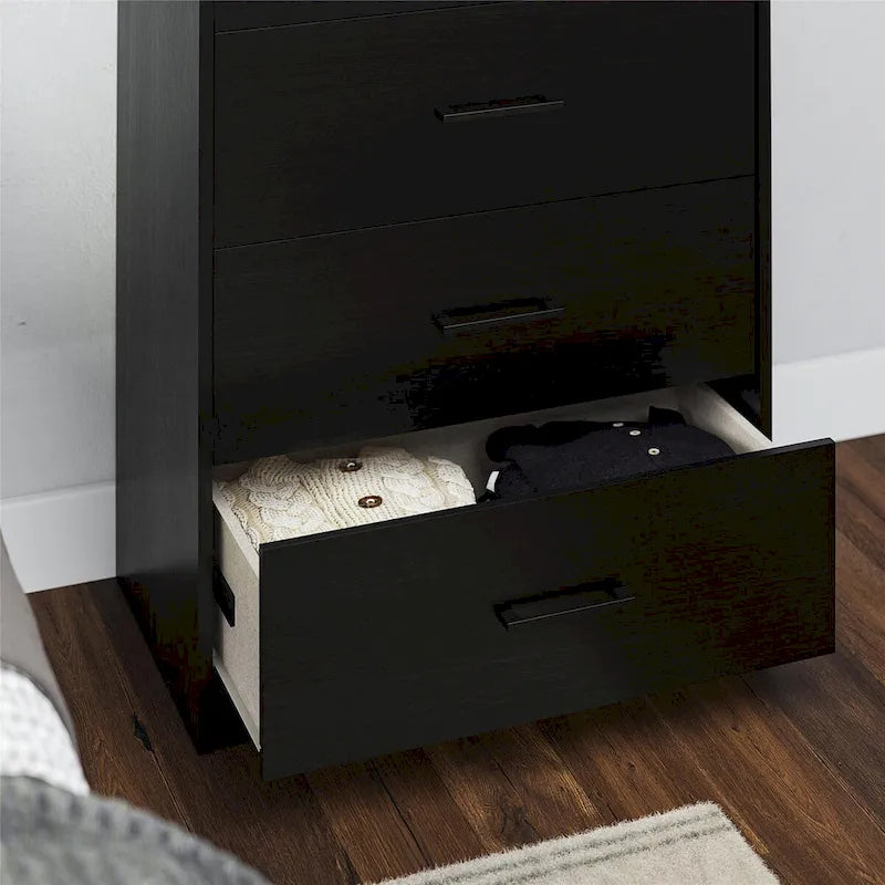 Commode haute à 5 tiroirs