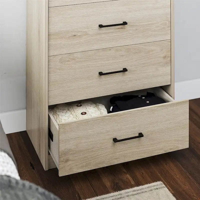 Commode haute à 5 tiroirs