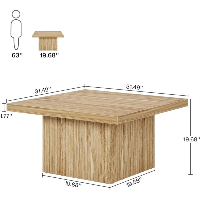 Table basse carrée Table basse de salon