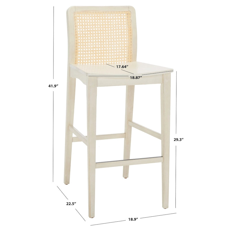 Tabouret de bar en rotin
