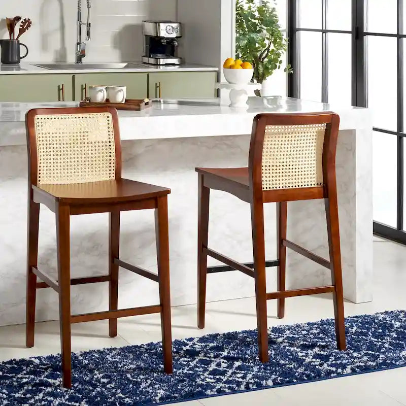 Tabouret de bar en rotin