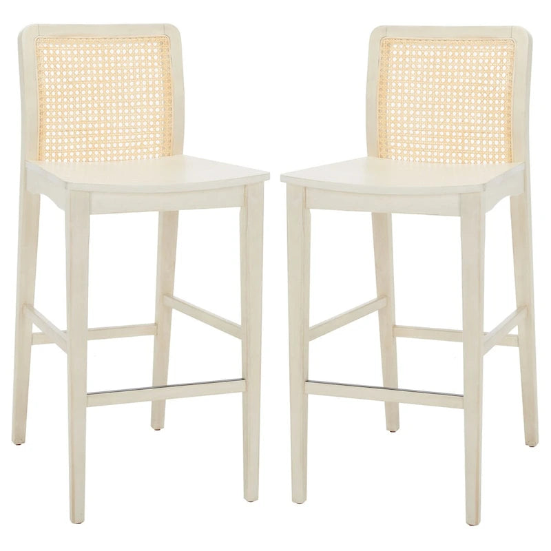 Tabouret de bar en rotin